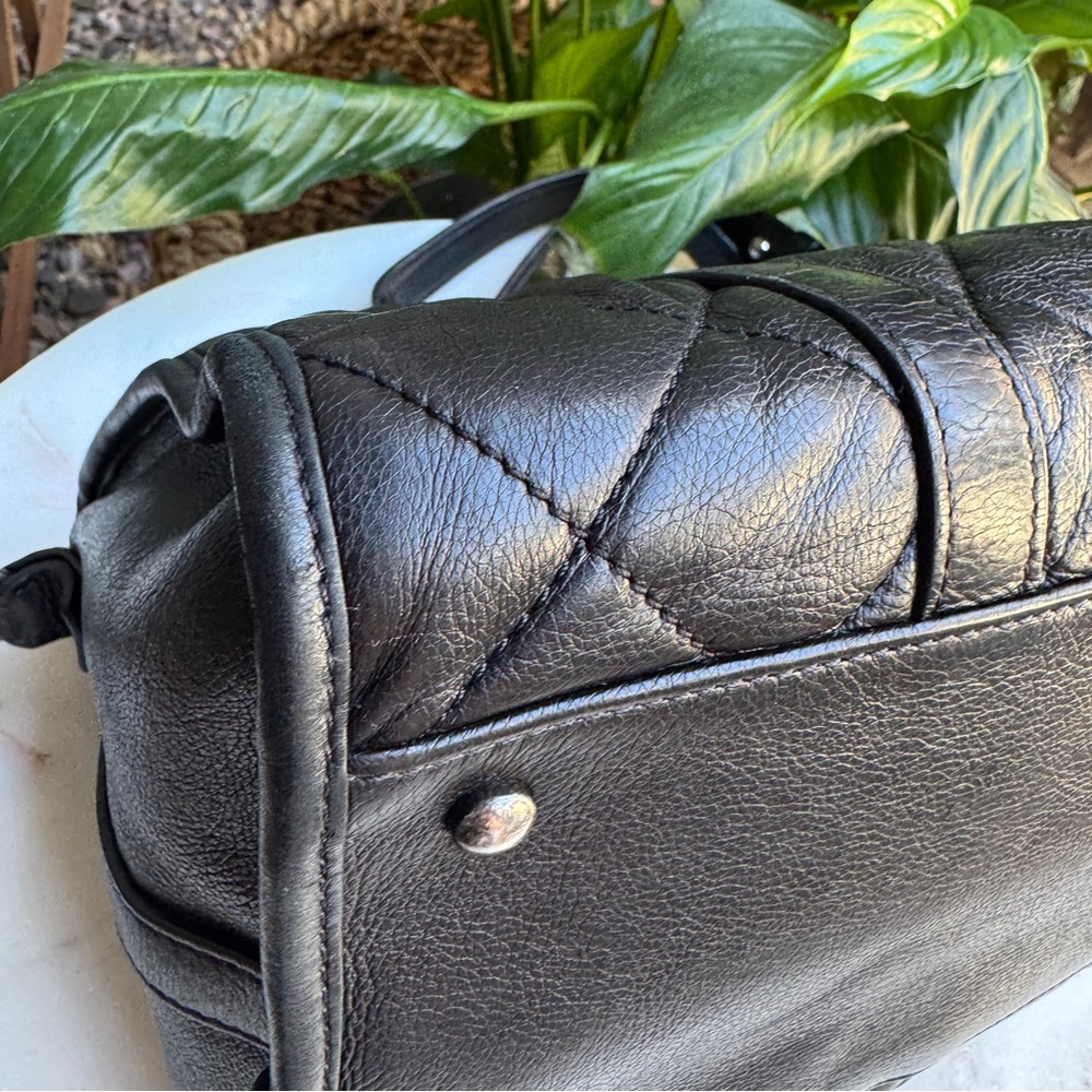 Chanel Calfskin Quilted Casual Riviera Bowling Bag - Picture 12 of 16